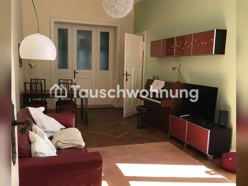 Tauschwohnung: 4 Zimmerwohnung nahe Volkspark gegen 3 Zimmerwohnung im Kiez — photo 1